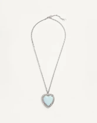 Coeur Hyperbole Necklace In Metal, Resin And Swarovski® Crystals