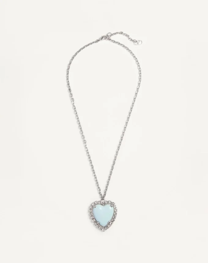 Coeur Hyperbole Necklace In Metal, Resin And Swarovski® Crystals