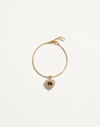 Coeur Royal Bracelet In Metal, Enamel And Swarovski® Crystals