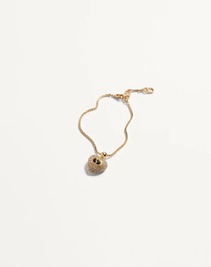 Coeur Royal Bracelet In Metal, Enamel And Swarovski® Crystals