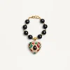 Coeur Royal Bracelet In Metal, Resin, Enamel And Swarovski® Crystals