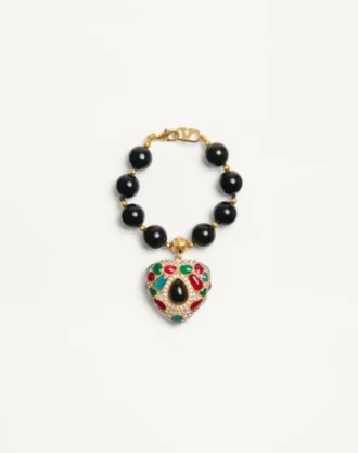 Coeur Royal Bracelet In Metal, Resin, Enamel And Swarovski® Crystals