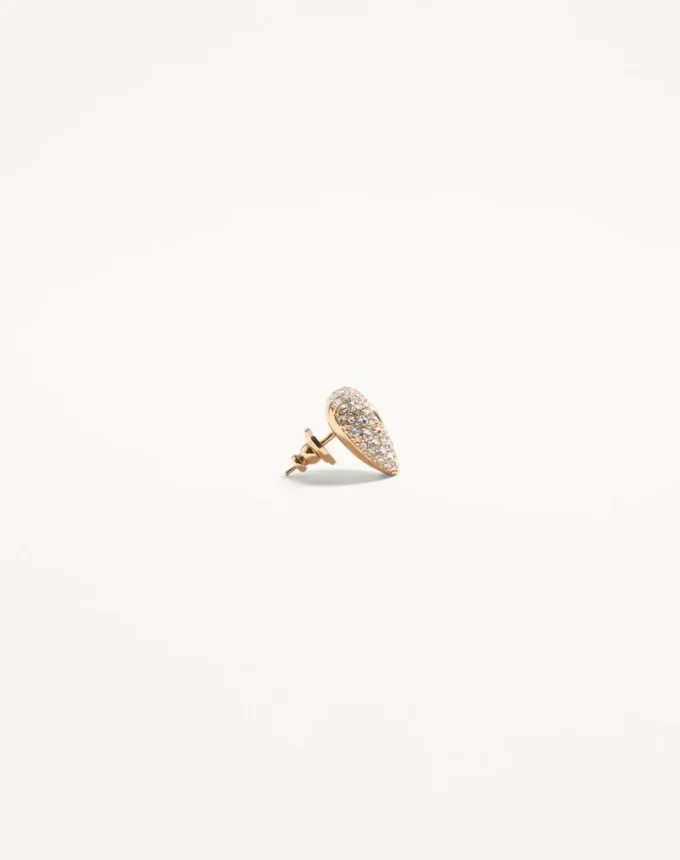 Coeur Royal Earrings In Metal, Enamel And Swarovski® Crystals