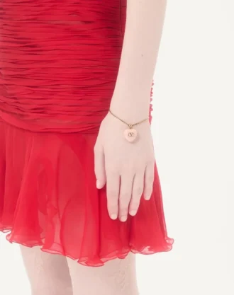 Coeur Royal Metal And Enamel Bracelet