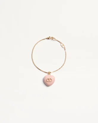 Coeur Royal Metal And Enamel Bracelet