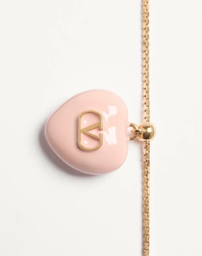 Coeur Royal Metal And Enamel Bracelet