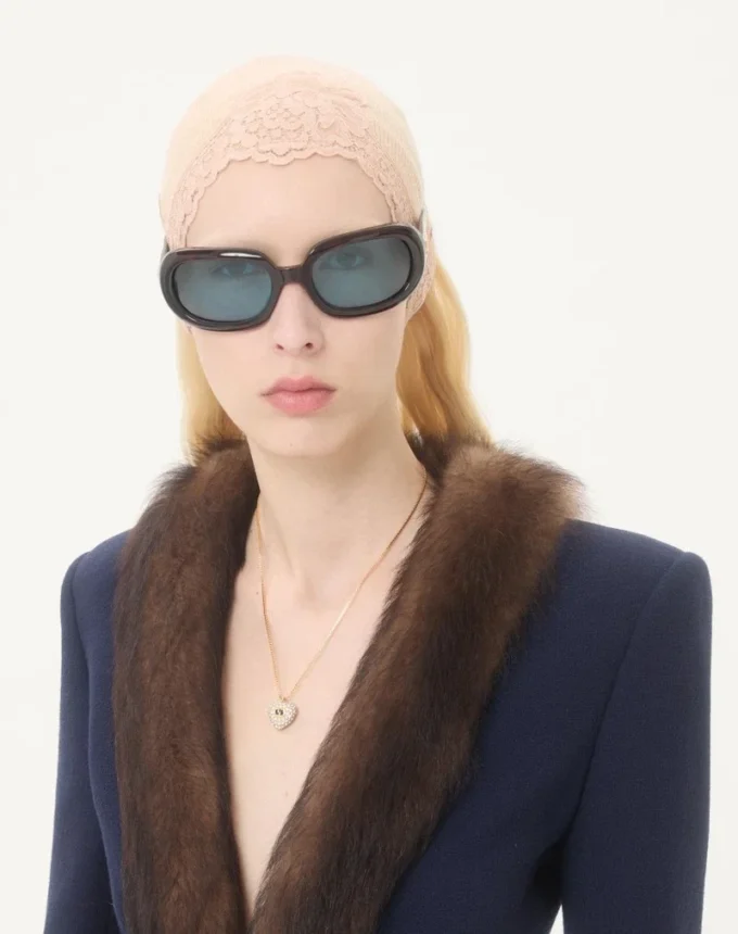 Coeur Royal Necklace In Metal, Enamel And Swarovski® Crystals Coeur Royal Necklace In Metal, Enamel And Swarovski® Crystals