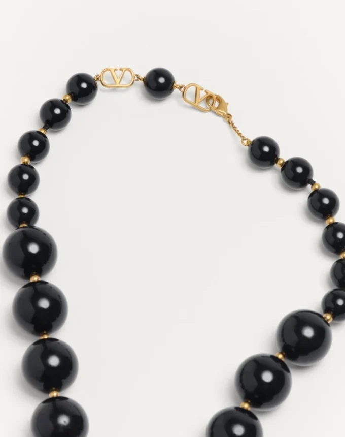 Coeur Royal Necklace In Metal, Resin, Enamel And Swarovski® Crystals