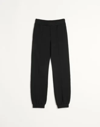 Cotton Jogging Pants With Chez Valentino Patch