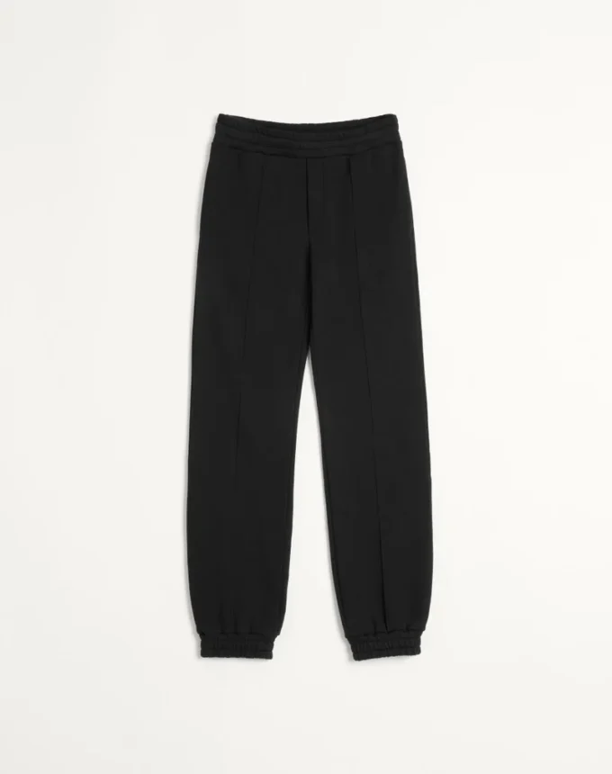Cotton Jogging Pants With Chez Valentino Patch