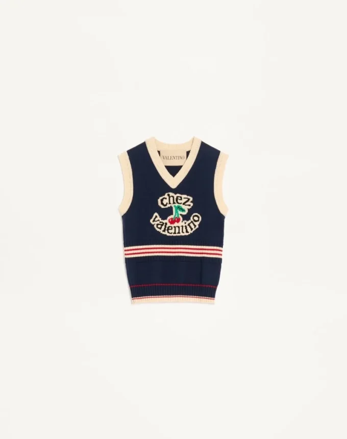 Cotton Knit Vest