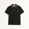 Cotton Piqué Polo Shirt With Vlogo Patch