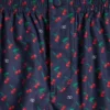 Cotton Poplin Bermuda Shorts With Cherryfic Print