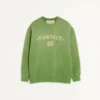 Cotton Sweatshirt With Chez Valentino Print And Embroidery