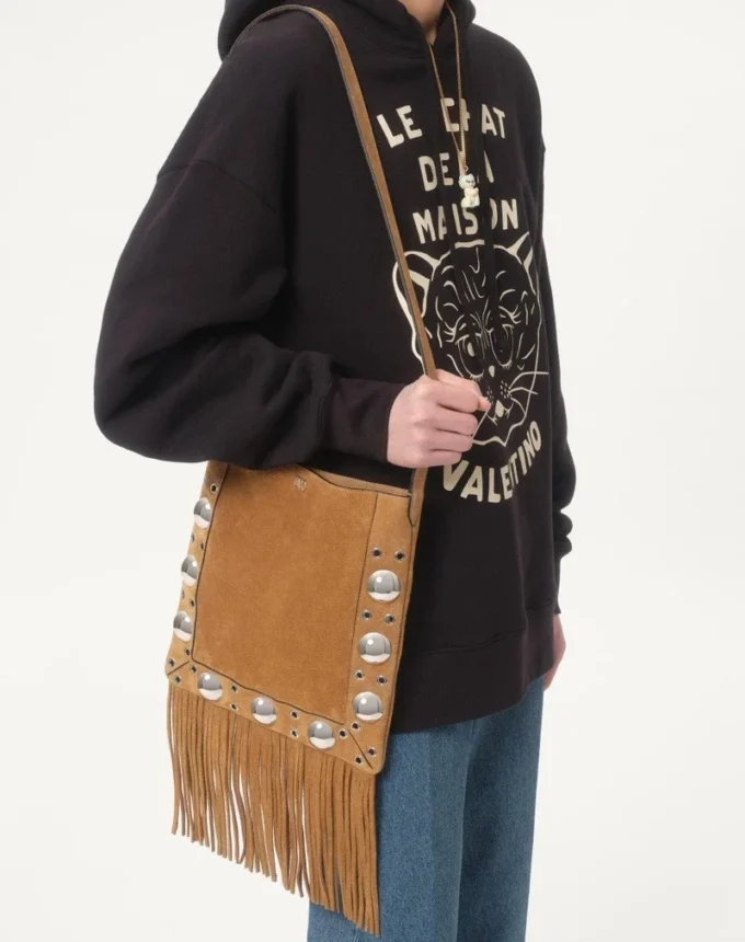 Cotton Sweatshirt With Le Chat De La Maison Patch Cotton Sweatshirt With Le Chat De La Maison Patch