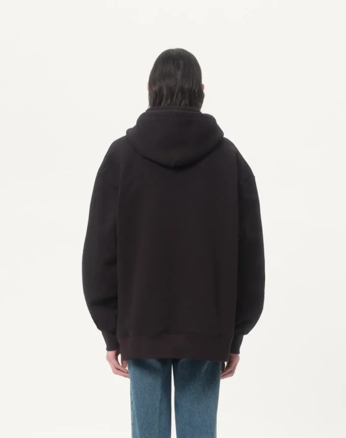 Cotton Sweatshirt With Le Chat De La Maison Patch Cotton Sweatshirt With Le Chat De La Maison Patch