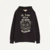 Cotton Sweatshirt With Le Chat De La Maison Patch Cotton Sweatshirt With Le Chat De La Maison Patch