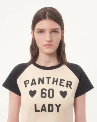 Cotton T-Shirt With Chez Valentino Print