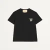 Cotton T-Shirt With Vg Patch Cotton T-Shirt With Vg Patch