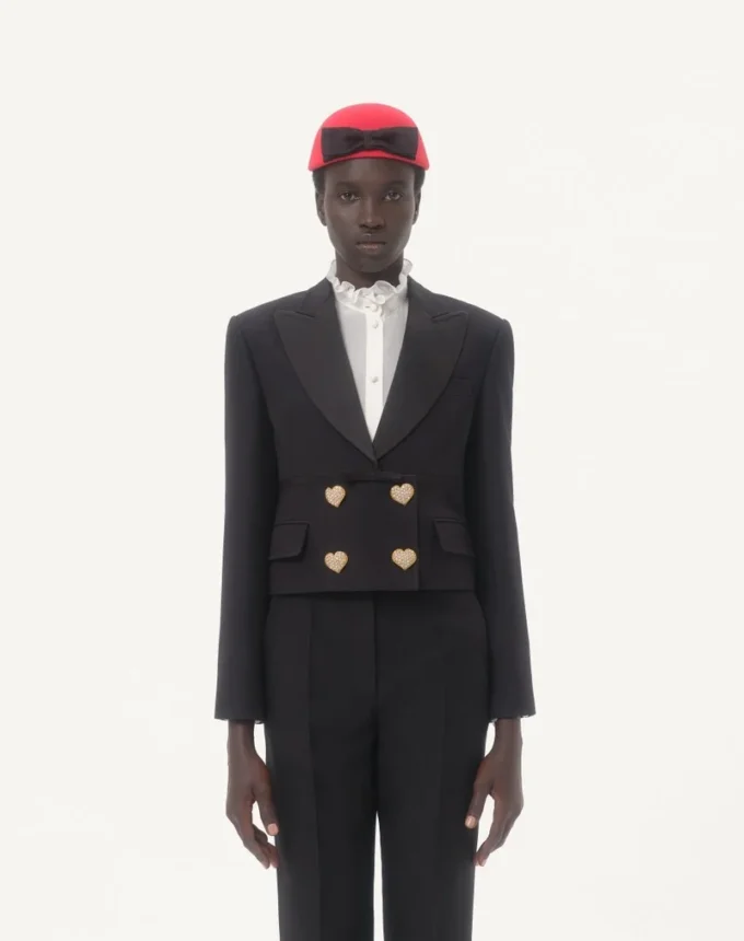 Crepe Couture Jacket