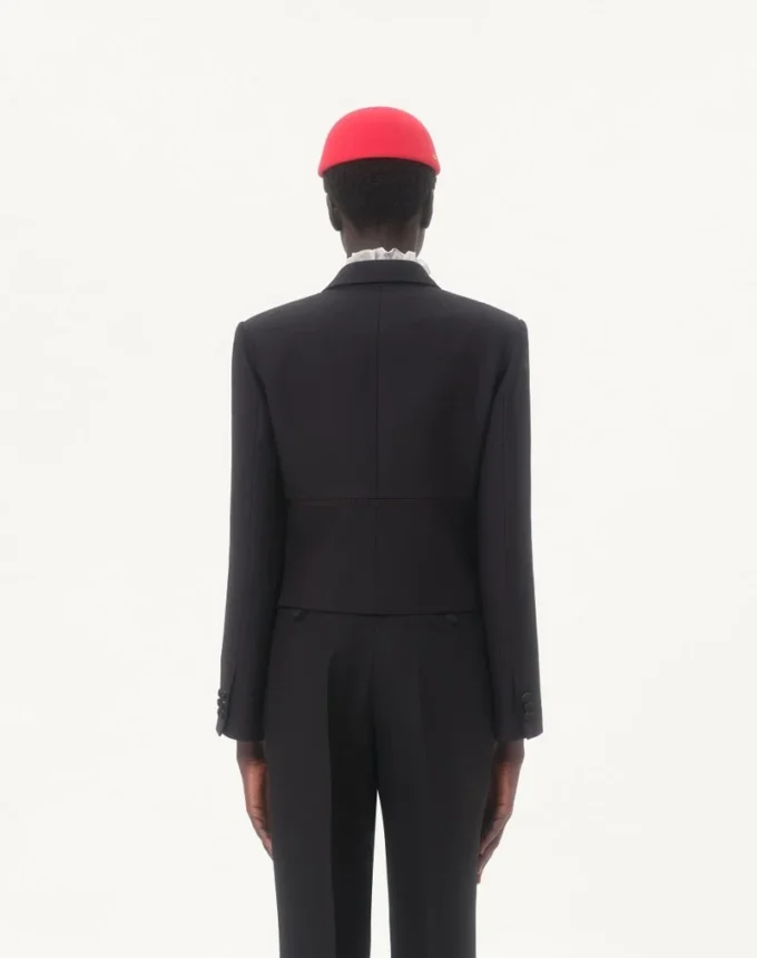 Crepe Couture Jacket