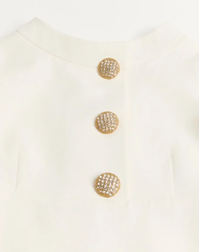 Crepe Couture Midi Dress