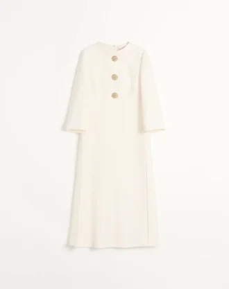 Crepe Couture Midi Dress