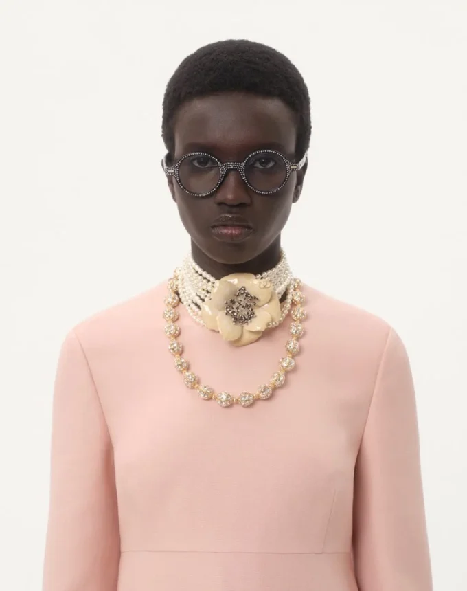 Crepe Couture Midi Dress