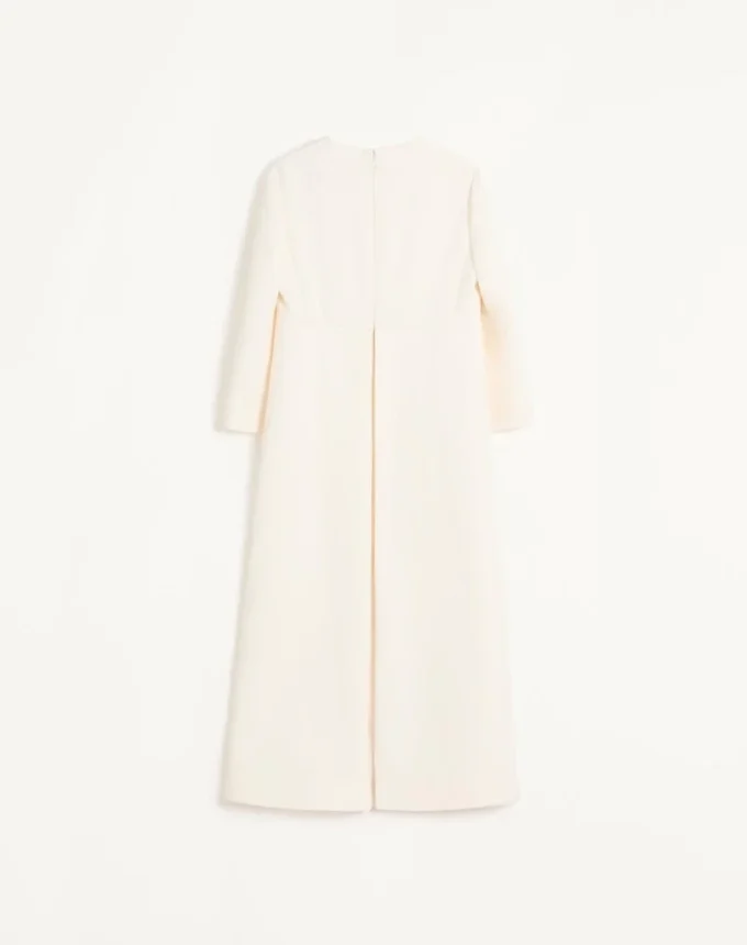 Crepe Couture Midi Dress