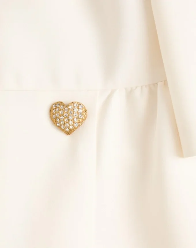 Crepe Couture Midi Dress