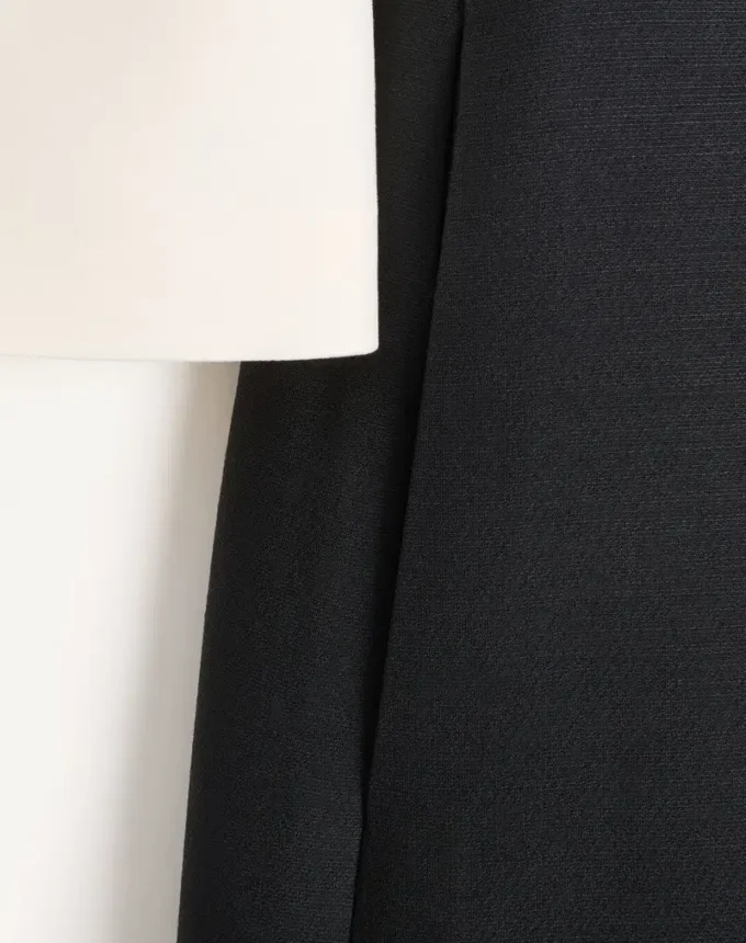 Crepe Couture Midi Dress