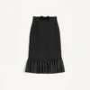 Crepe Couture Midi Skirt Crepe Couture Midi Skirt