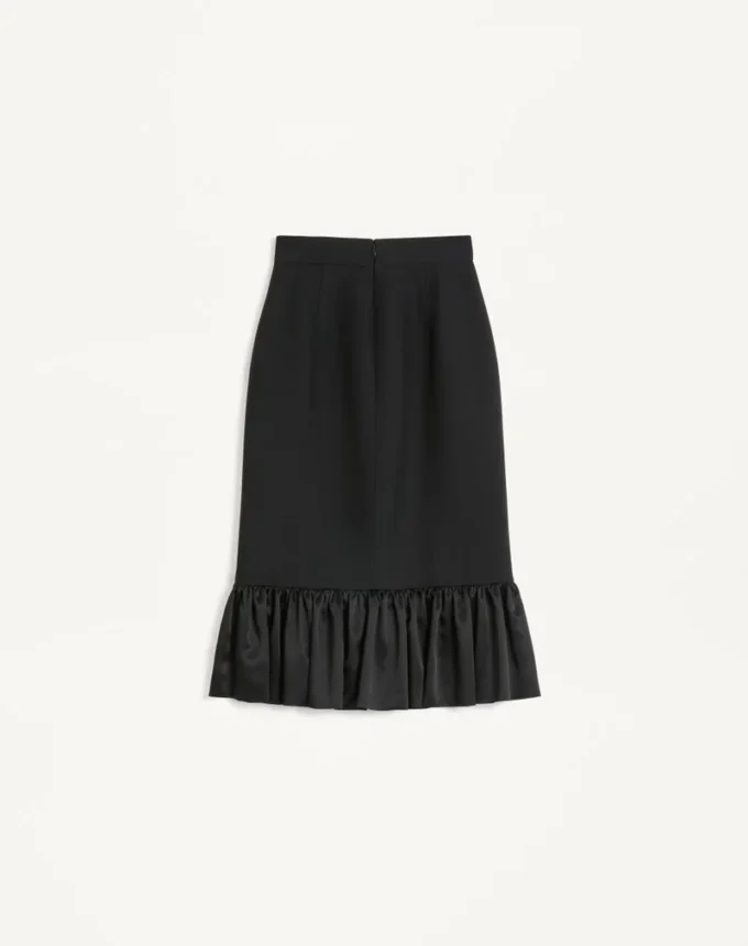 Crepe Couture Midi Skirt Crepe Couture Midi Skirt
