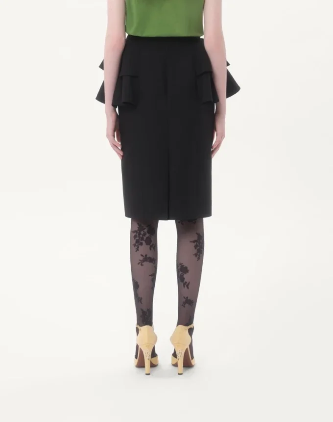 Crepe Couture Midi Skirt Crepe Couture Midi Skirt