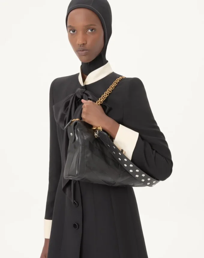 Crepe Couture Short Dress