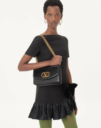 Crepe Couture Short Dress