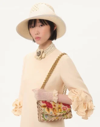 Crepe Couture Short Dress