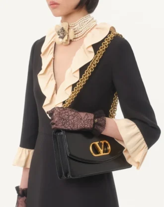 Crepe Couture Short Dress