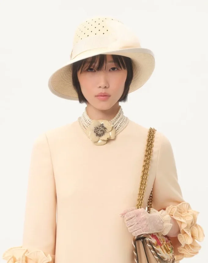 Crepe Couture Short Dress