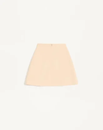 Crepe Couture Short Skirt