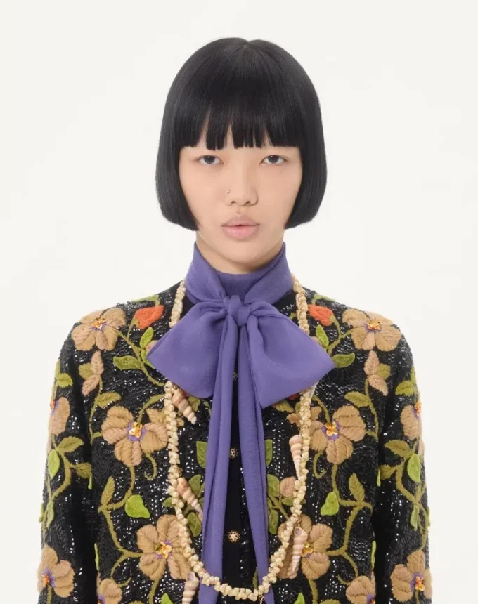 Creponne Chiffon Top