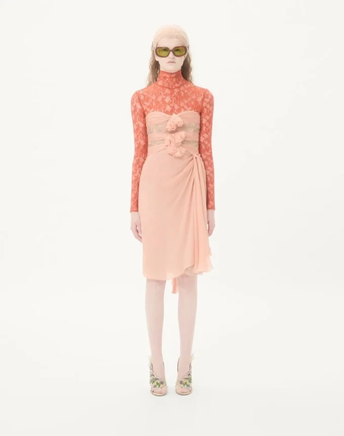 Crepponne Chiffon Dress Crepponne Chiffon Dress