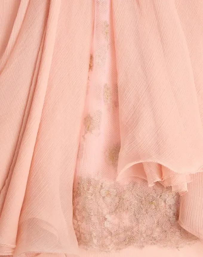 Crepponne Chiffon Dress Crepponne Chiffon Dress