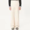 Cuffed Cotton Canvas Pants