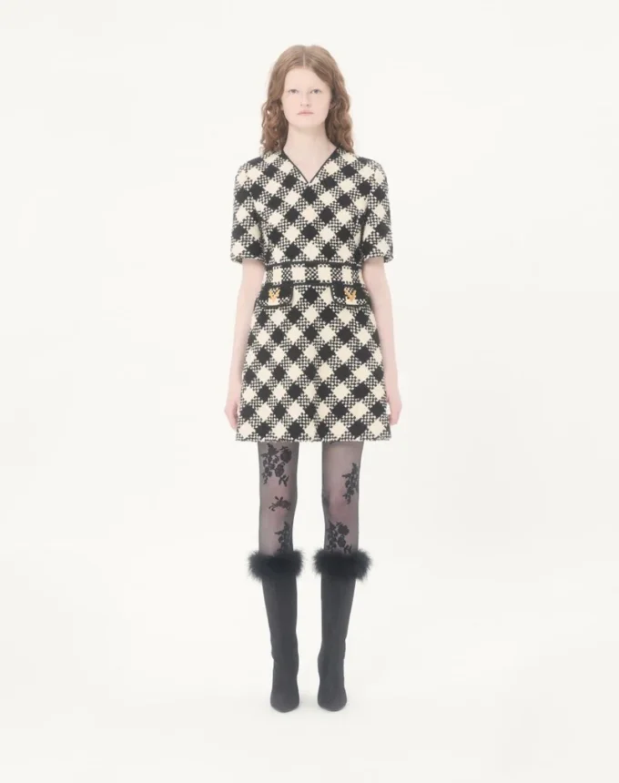 Damier Tweed Dress Damier Tweed Dress