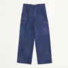 Denim Cargo Pants