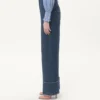 Denim Chambray Pants
