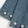 Denim Pants With Cabochons Denim Pants With Cabochons