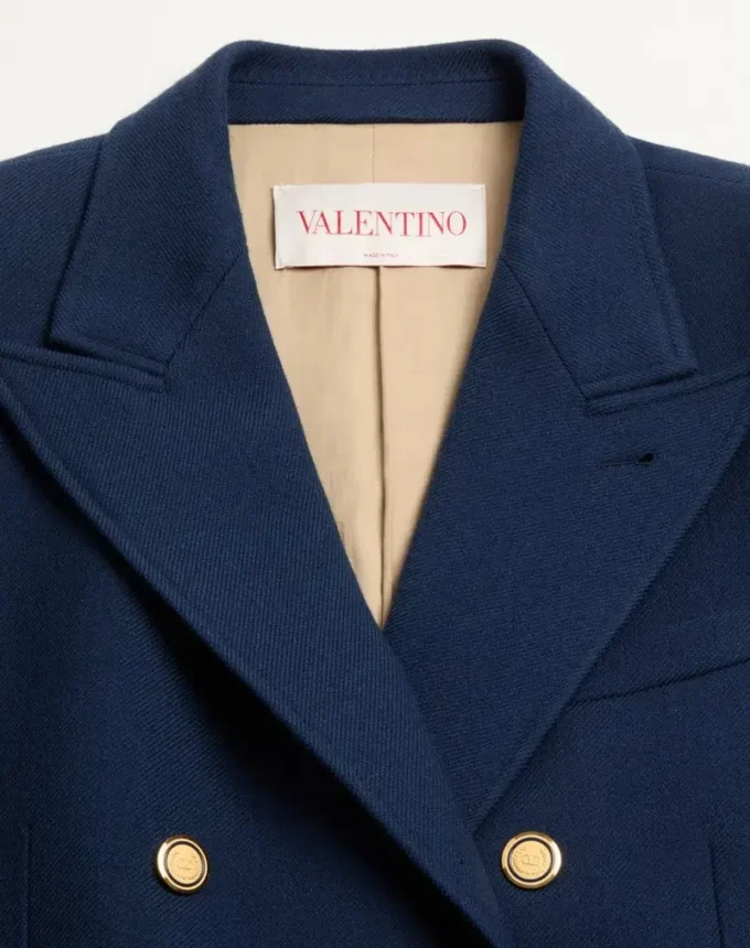 Double-Breasted Double Wool Jacket