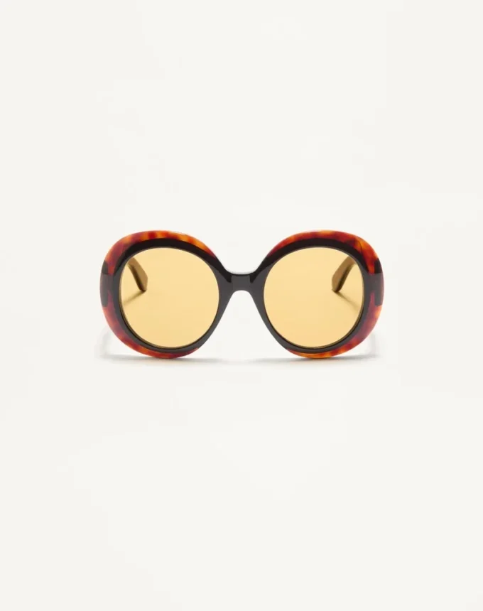 Dramatic Round 1960s Acetate Eyewear